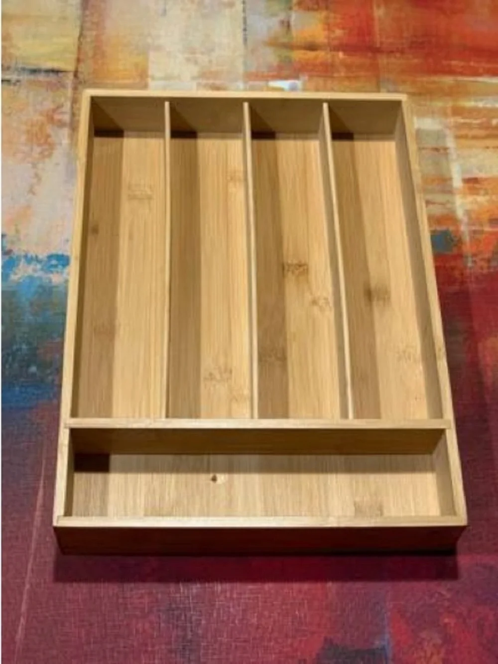 Bamboo Drawer Organizer